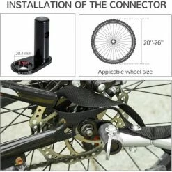 PawHut Pet Bicycle Trailer Dog Cat Bike Carrier Water Resistant Green Outdoor -PawHut Shop 14189818 5