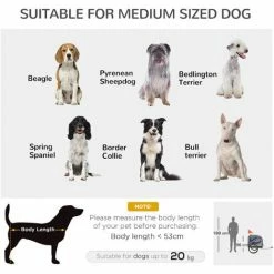 PawHut Pet Bicycle Trailer Dog Cat Bike Carrier Water Resistant Blue Outdoor -PawHut Shop 14189821 4