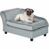 PawHut Dog Sofa Pet Chair Couch W/ Hidden Under Seat Storage For XS, S Dogs