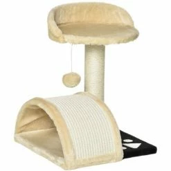 PawHut Cat Tree Kitten Scratching Scratcher Cosy Sisal Home Play Rest Activity