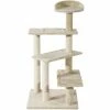 PawHut Cat Tree Scratcher Climbing Post Kitten Pets Scratching Furniture Tower