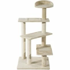PawHut Cat Tree Scratcher Climbing Post Kitten Pets Scratching Furniture Tower