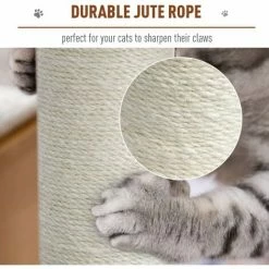 PawHut Multi-Level Cat Tree Tower Activity Center W/ Scratching Posts Condo 4 PawHut Multi-Level Cat Tree Tower Activity Center W/ Scratching Posts Condo -PawHut Shop 27647076 5