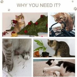 PawHut Cat Tree Activity Center W/ Scratching Post Sisal Hanging Ball Light Grey -PawHut Shop 29218453 5