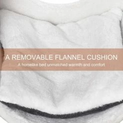 PawHut Windowsill Mounted Cat Perch Hanging Kitten House With Removable Flannel 4 PawHut Windowsill Mounted Cat Perch Hanging Kitten House With Removable Flannel -PawHut Shop 32833300 5