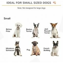 PawHut Freestanding Pet Gate Safety Barrier 3 Pannel W/ Support Feet White -PawHut Shop 36338004 4