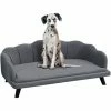 PawHut Dog Sofa Shell-shaped Pet Couch W/ Extra Cushion For Medium Large Dog