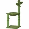 PawHut Cactus Cat Tree Tower Sisal Scratching Post With Hammock 40 X 40 X 96 Cm