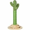 PawHut Cat Tree Cactus Sisal Scratching Post Interactive Fun Roller Exerciser