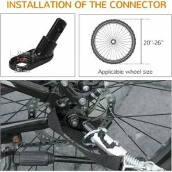 PawHut Dog Bike Trailer Two-In-One Pet Trolley Stroller Cart Bicycle Orange -PawHut Shop 43707250 5