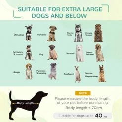 PawHut Cooling Pet Bed Elevated Dog Bed With Non-slip Pads For Large Dogs 3 PawHut Cooling Pet Bed Elevated Dog Bed With Non-slip Pads For Large Dogs -PawHut Shop 52666256 4