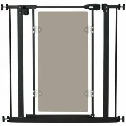 PawHut Pressure Fit Pet Safety Gate Stair Gate W/ Double-Locking, 74-80 Cm