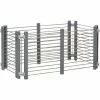 PawHut Dog Pen Foldable Puppy Playpen Fence Indoor Outdoor W/ Gate 64.5H Cm