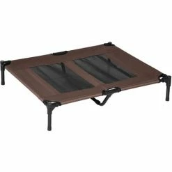 PawHut Large Pet Cot Portable Dog Cat Sleep Bed Elevated Camping Indoor/Outdoor