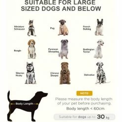 PawHut Large Pet Cot Portable Dog Cat Sleep Bed Elevated Camping Indoor/Outdoor -PawHut Shop 6232624 4