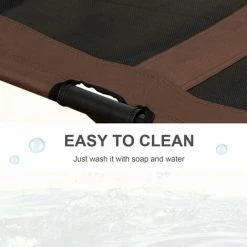 PawHut Large Pet Cot Portable Dog Cat Sleep Bed Elevated Camping Indoor/Outdoor -PawHut Shop 6232624 5