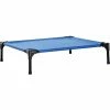 Pawhut Elevated Pet Bed Cool Cot Dog Sleep Folding Indoor Outdoor Camping 76Lcm