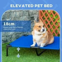 PawHut Elevated Pet Bed With Metal Frame And Oxford Fabric With Dogs And Cats L -PawHut Shop 6232631 4