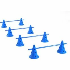 PawHut Set Of 4 Dog Agility Set Puppy Training Equipment Indoor Combo Jump Crossbar Kit