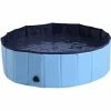 Pawhut Pet Cat Dog Swimming Pool Indoor Outdoor Bathing Foldable Inflate 100cm