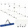 PawHut Canine Agility Set Dog High Jump Training Exercise Obstacles Set