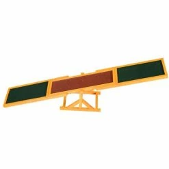 PawHut 1.8m Wooden Pet Seesaw Activity Dog Training Agility Equipment Pet Supplies