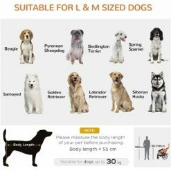 PawHut Two-In-One Dog Bicycle Trailer W/ Safety Leash, Reflectors - Orange -PawHut Shop 66950630 5